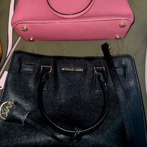 Large Black MK purse